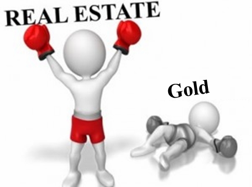 Is gold a better investment than real estate?