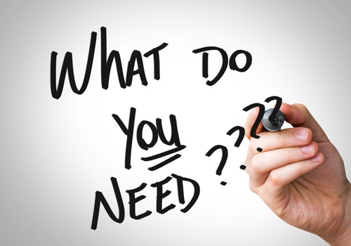 What does the seller need?